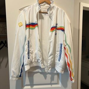 Casablanca Jacket with Rainbow Stripes